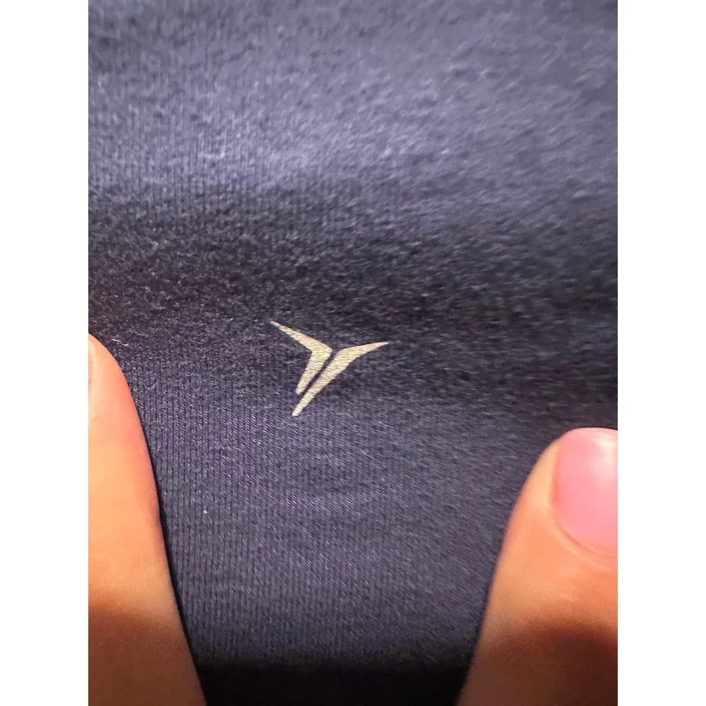 Old Navy‎ Active Balance Leggings Go-Dry Navy Blue Mesh Panel Womens Medium
